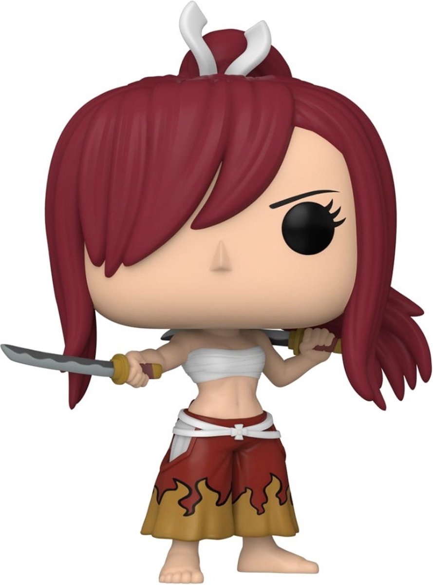   Erza Scarlet -   Pop! Animation - Fairy Tail Figuur  - 9cm
