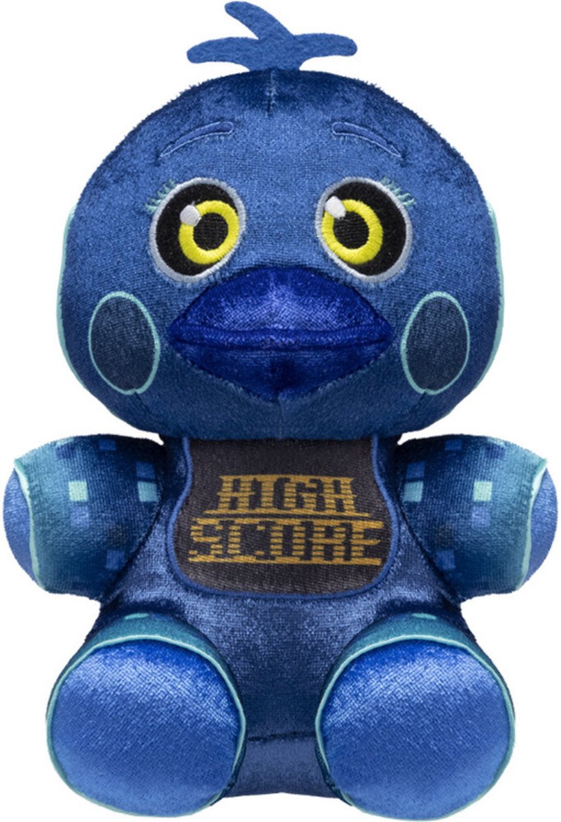   Five Nights At Freddys Pluche knuffel High Score Chica 18 cm Blauw
