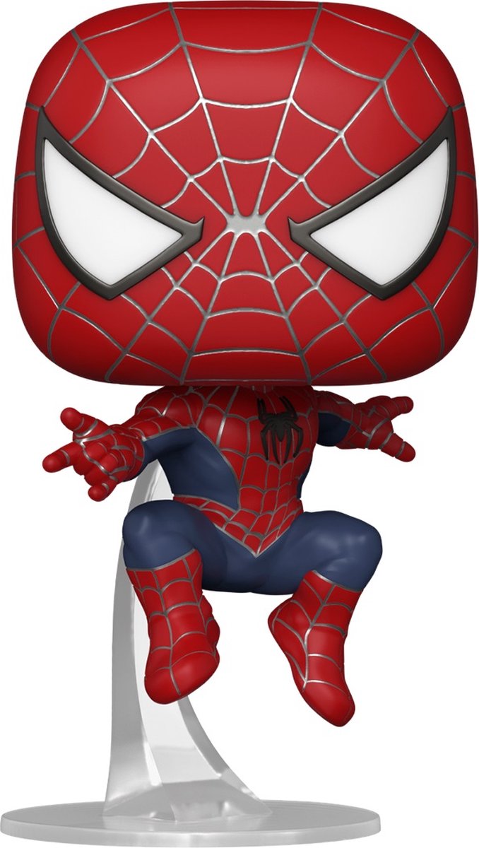   Friendly Neighborhood Spider-Man (Leaping) -   Pop! - Spider-Man: No Way Home Figuur - 9cm