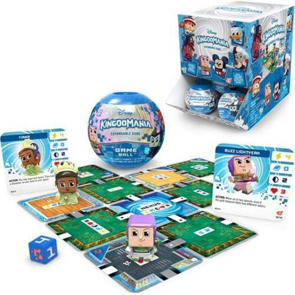   Games Disney Kingdomania Game Ball - Met 2 personages - Serie 1