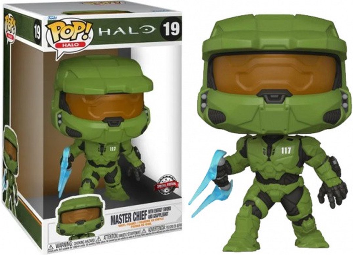   Master Chief 10 inch -   Pop! - Halo Infinite Figuur  - 25cm