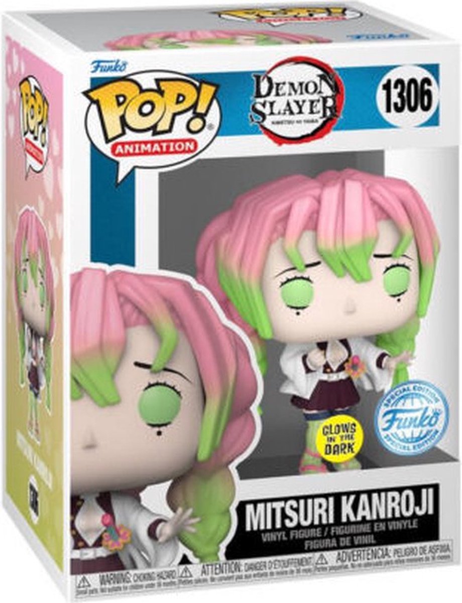   Mitsuri Kanroji (Glow in the Dark) -   Pop! - Demon Slayer Figuur