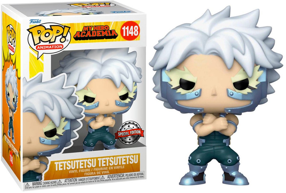   My Hero Academia - HLB POP! Animation Tetsutetsu Tetsutetsu 9 cm Verzamelfiguur - Multicolours