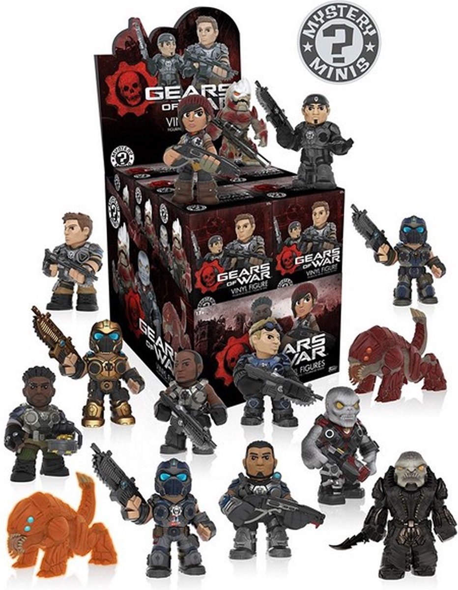   Mystery Minis Gears of War Vinyl Figure - 2 zakjes
