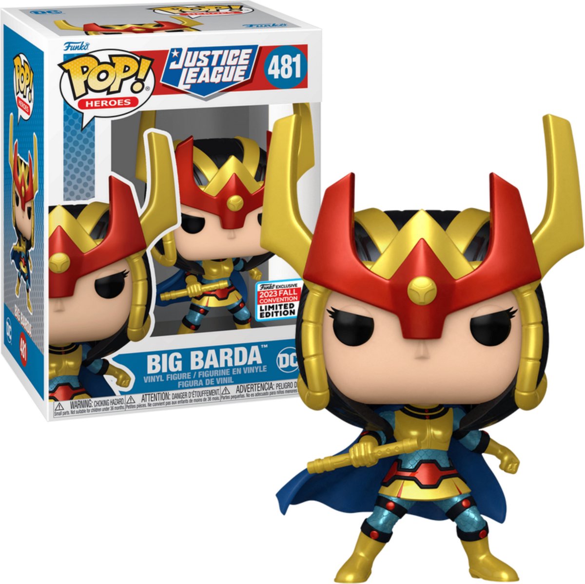   POP! Big Barda 481 Justice League - NYCC 2023 Exclusive LE