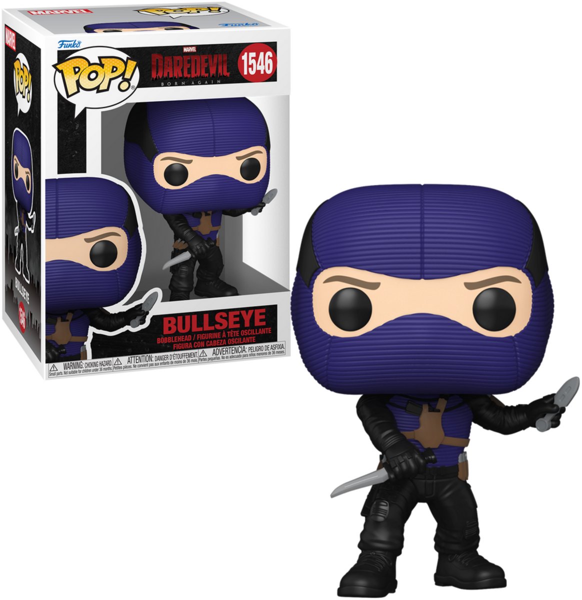   POP! Bullseye 1546 DareDevil Born Again