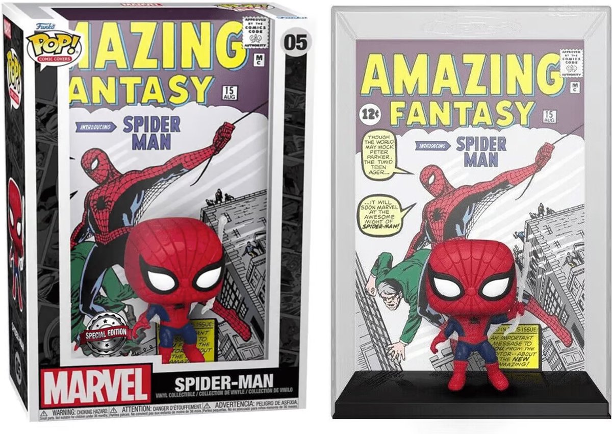   POP! Comic Cover: Spider-Man - Amazing Fantasy 05 Exclusive