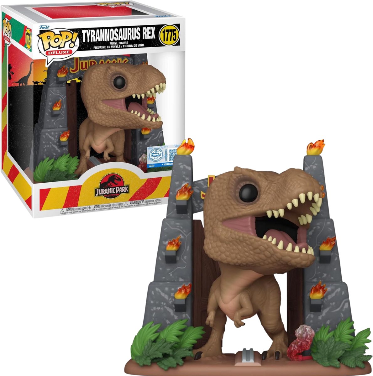   POP! Deluxe Jurassic Park Tyrannosaurus Rex 1775 Exclusive