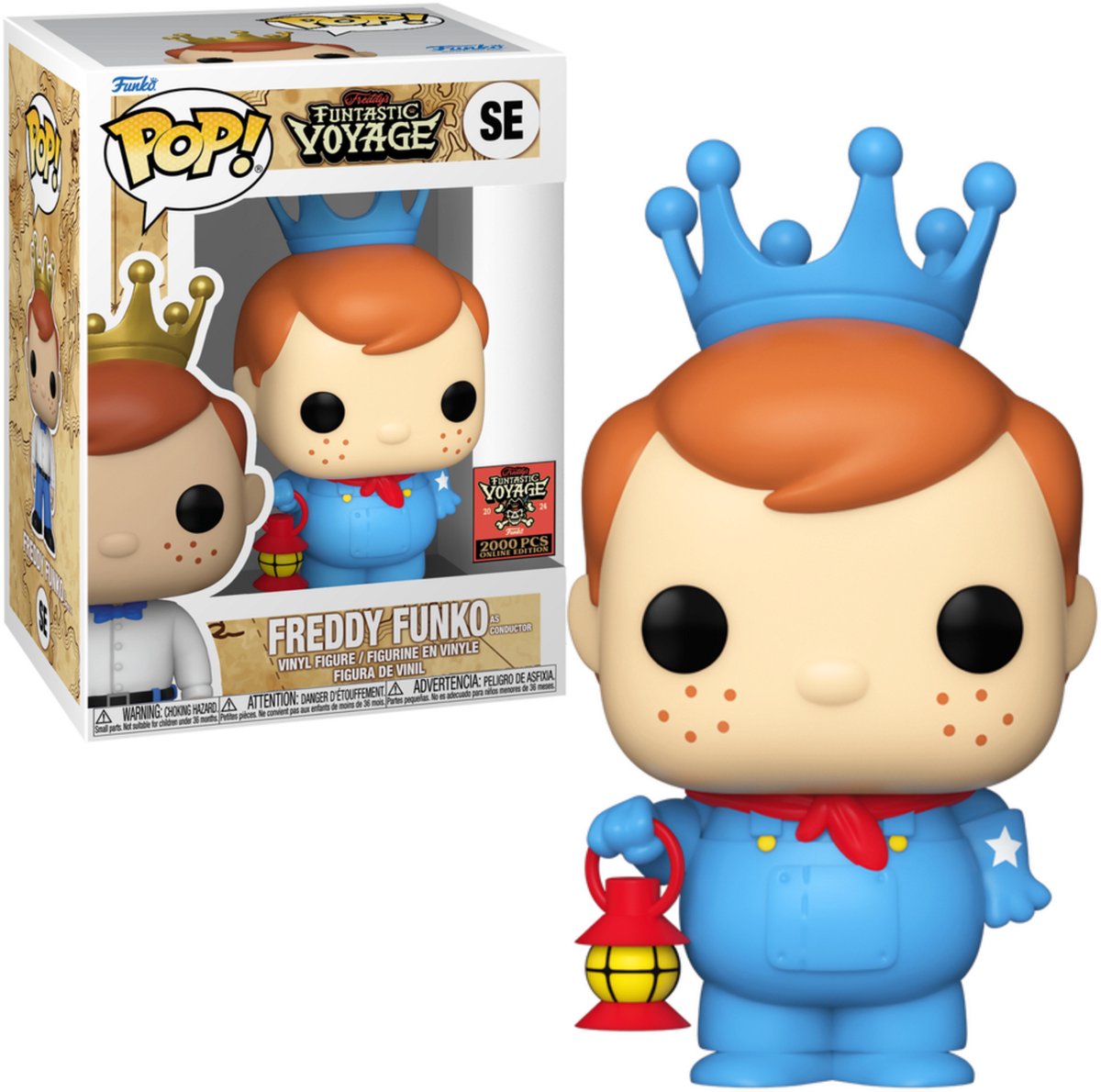   POP! Freddy   as Conducor SE School House Rock! Box of Fun SDCC 2024 Exclusive