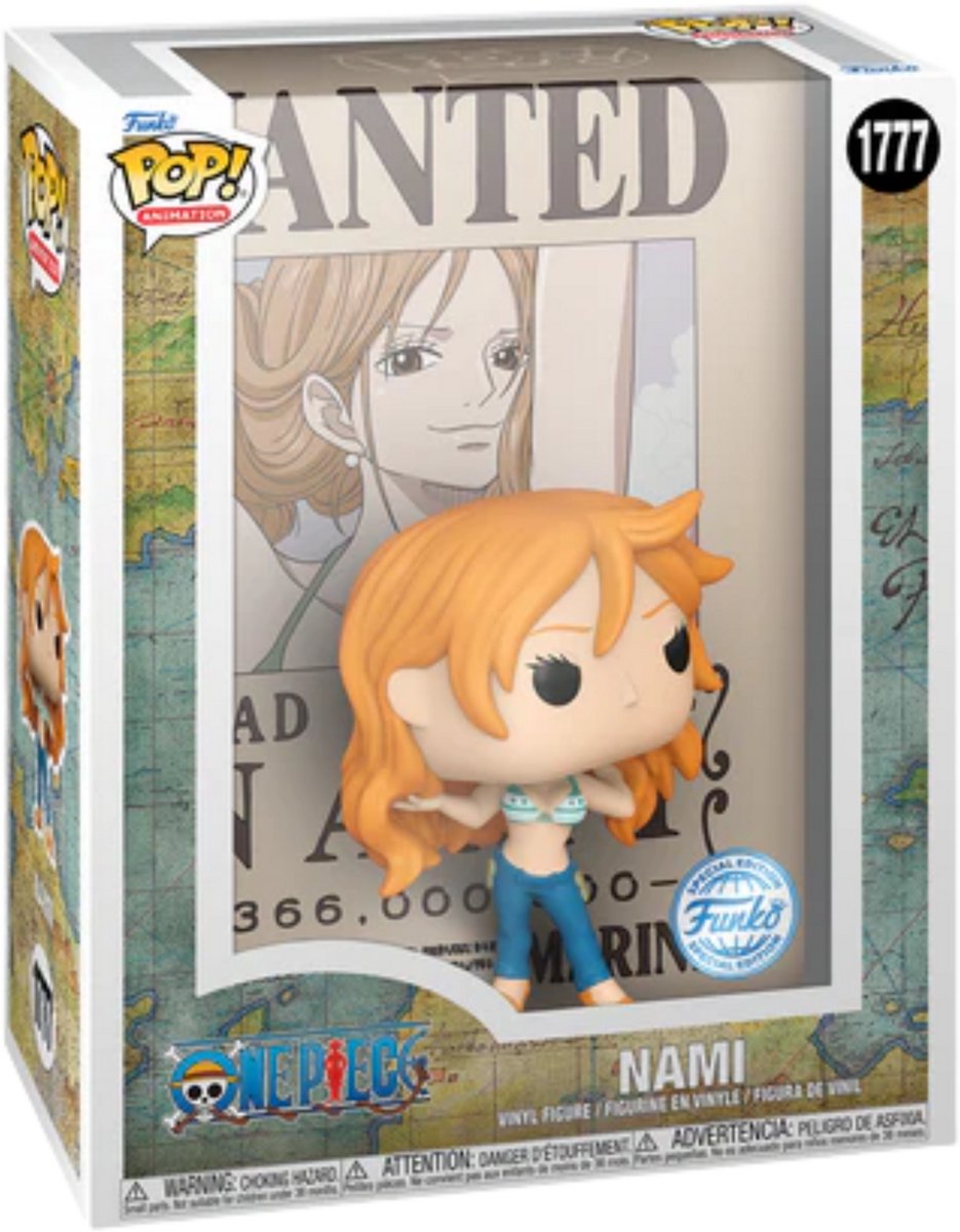   POP! Game Case N° 1777 - Nami (Wanted) One Piece Exclusive