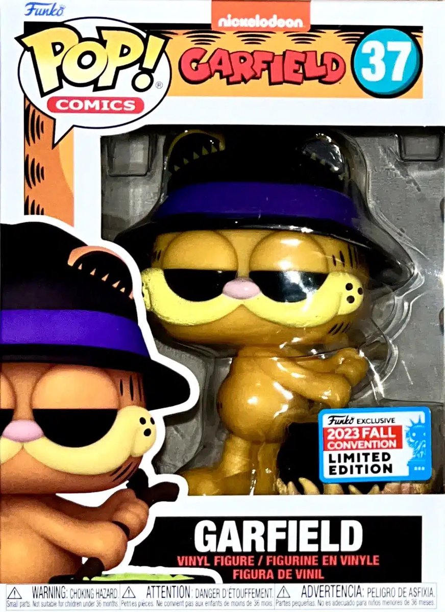   POP! Garfield (with Cauldron) 37 - NYCC 2023 Exclusive LE