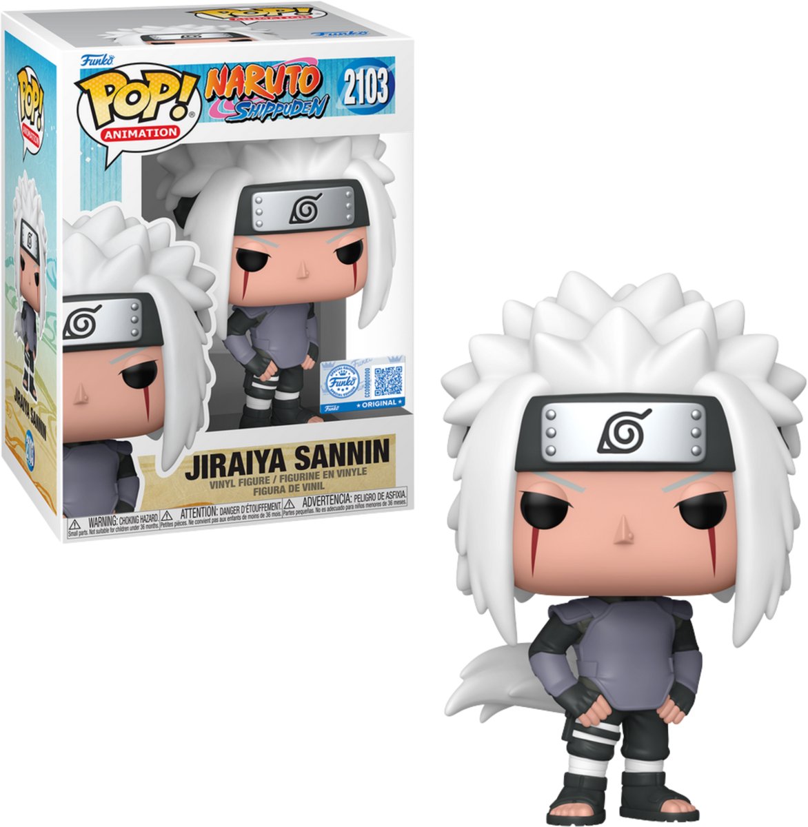   POP! NARUTO SHIPPUDEN 2103 JIRAIYA SANNIN EXCLUSIVE