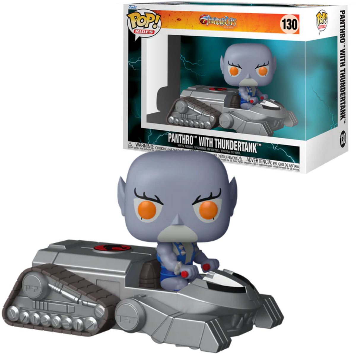   POP! Rides Panthro with Thundertank 130 Thundercats