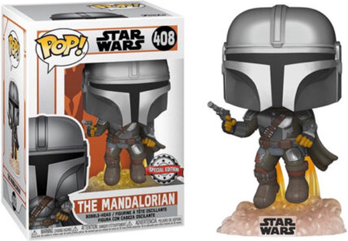   POP! Star Wars - The mandalorian with jetpack Special Edition - 408