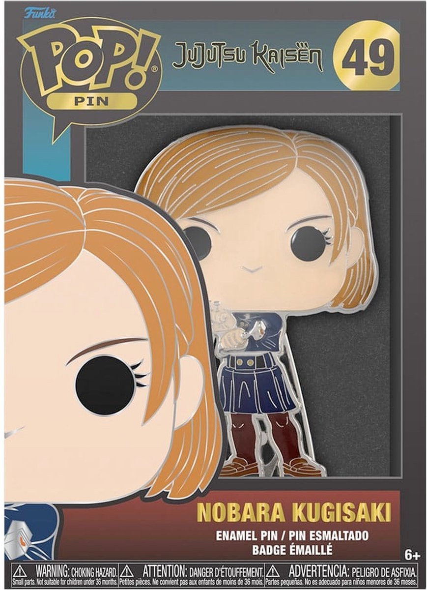   Pin Jujutsu Kaisen - POP! Enamel Nobara Kugisaki 10 cm Pin - Multicolours