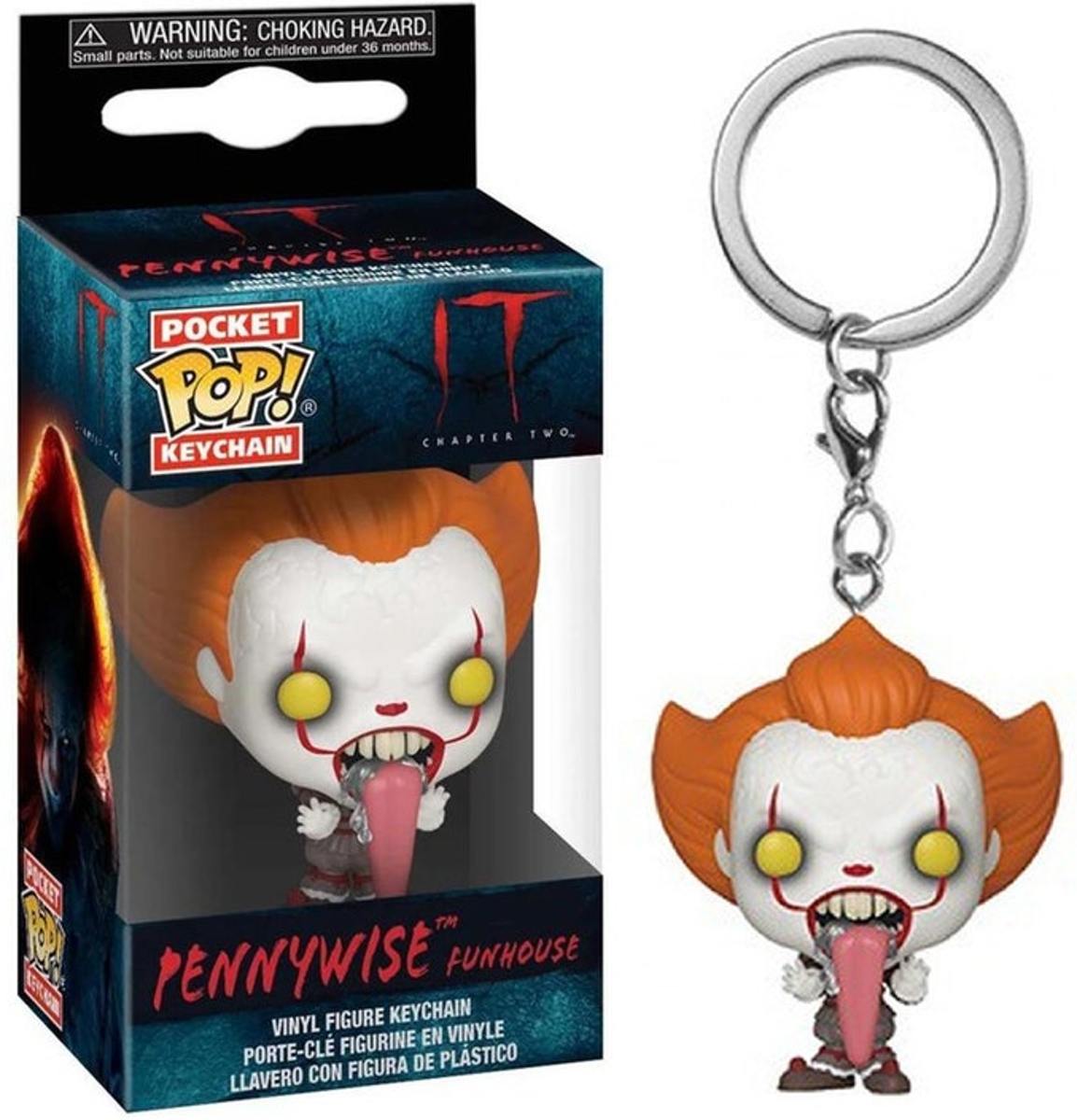   Pocket Pop! Keychain: IT - Pennywise with Dog Tongue