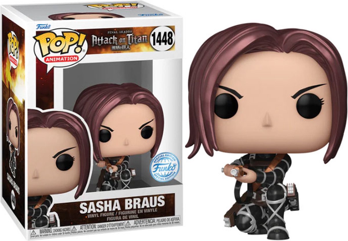   Pop! Attack on Titan - Sasha Braus Metallic