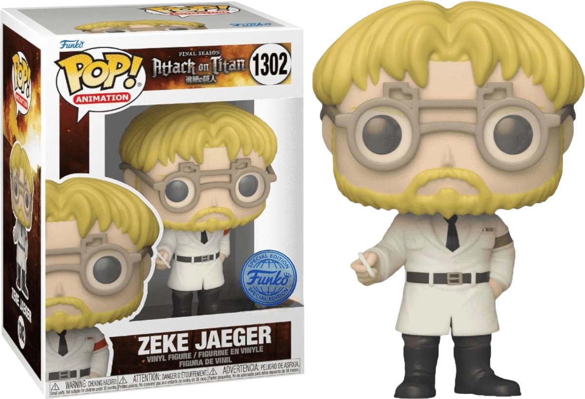   Pop! Attack on Titan - Zeke Jaeger