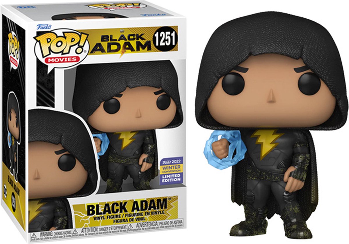   Pop! Black Adam (2022) - Black Adam Pop! Vinyl Figure (2022 Winter Convention Exclusive)