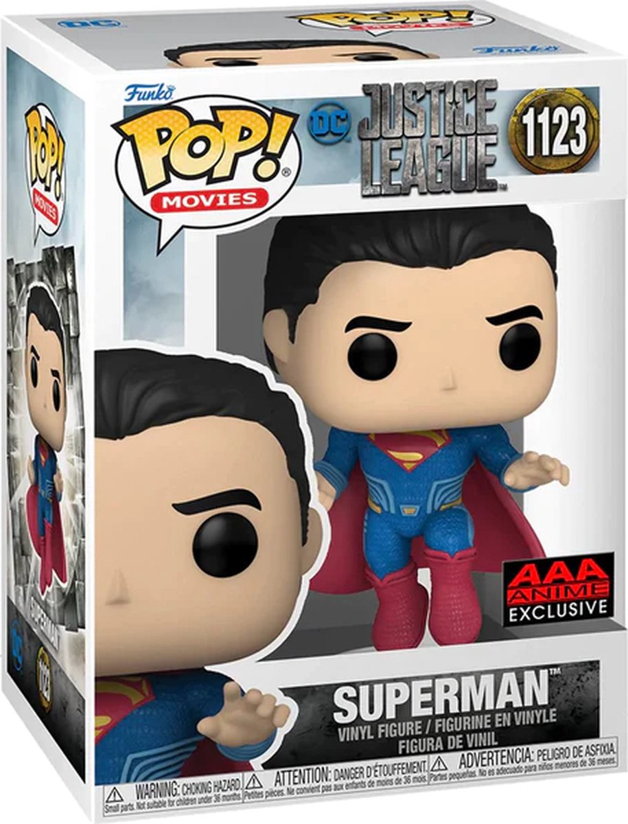   Pop! DC Comics: Justice League - Superman Exclusive AAA Anime