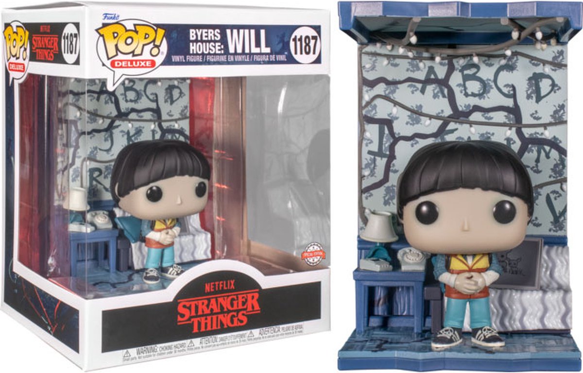   Pop! Deluxe: Stranger Things Build A Scene - Byers House: Will Exclusive