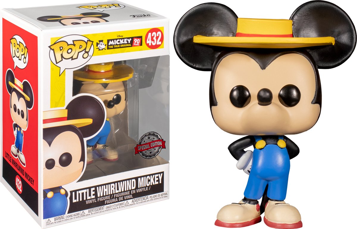   Pop! Disney - Little Whirlwind Mickey Mouse 90th Anniversary Exclusive
