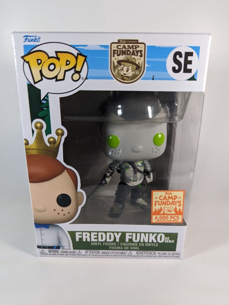   Pop! Freddy  : Camp Fundays - Freddy   as Overwatch Genji - SE 4000 Pieces LE Exclusive