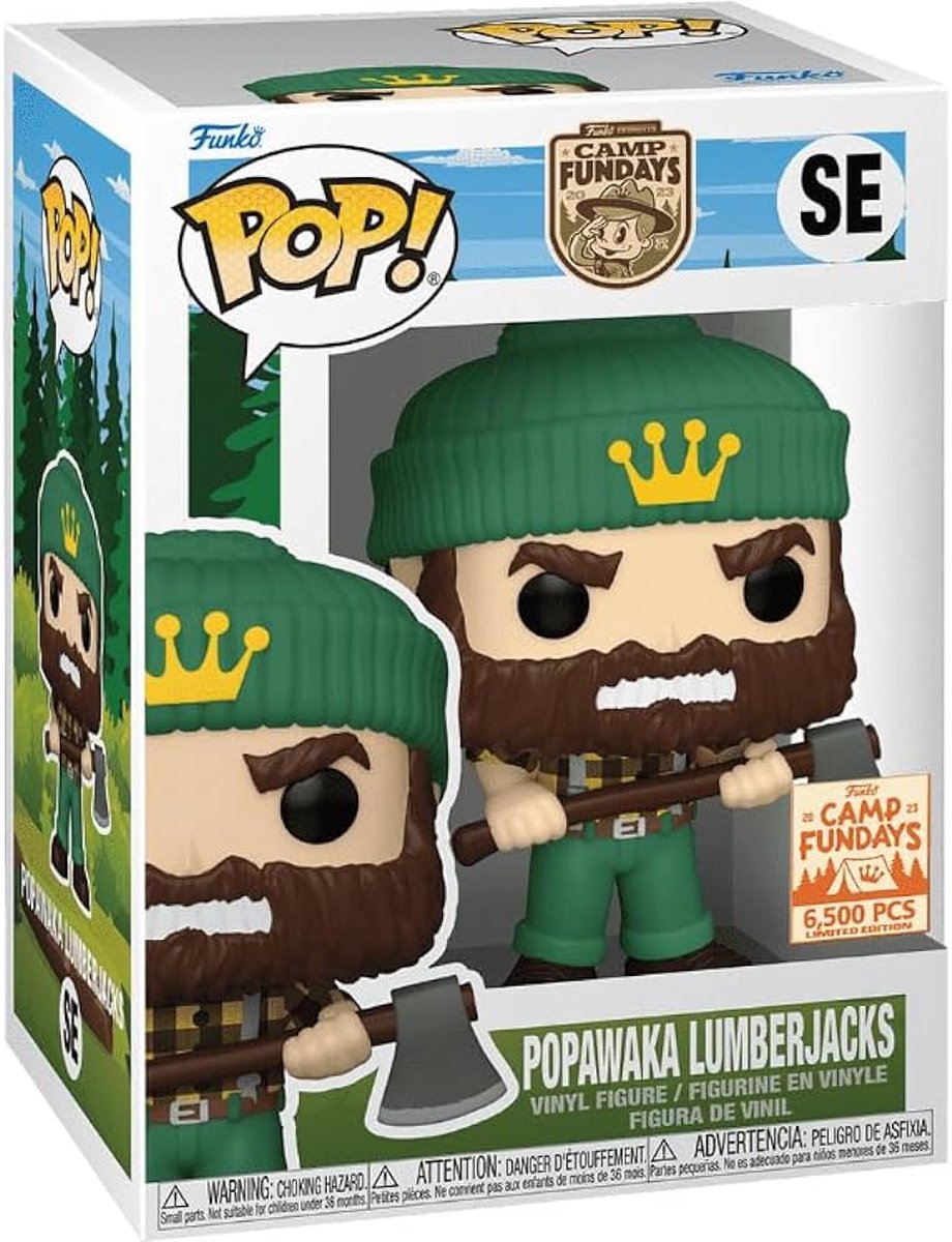   Pop! Freddy  : Camp Fundays - Popawaka Lumberjacks SE Limited Edition 6500 pieces