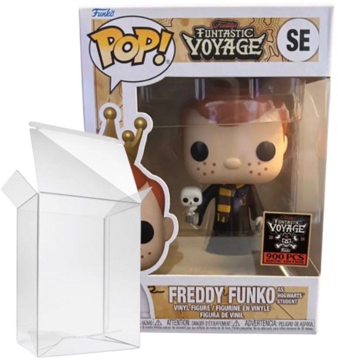   Pop! Funtastic Voyage - Freddy   as Harry Potter Hogwarts Student 900LE *Show Edition*