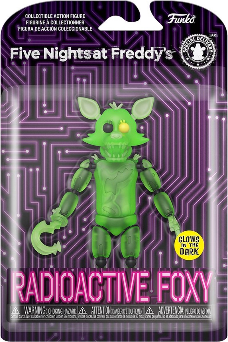  Pop! Games: Five Nights at Freddys: Radioactive Foxy Action Figure (Glows in the Dark Exclusive)