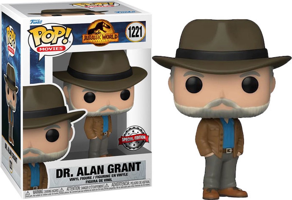   Pop! Jurassic World 3: Dominion - Dr. Alan Grant Exclusive