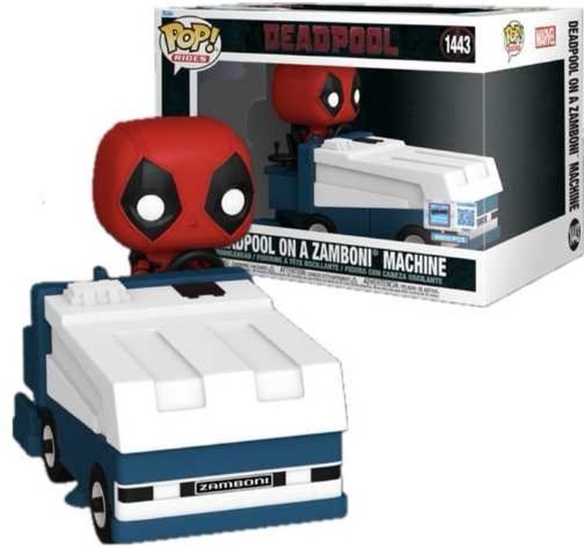   Pop! Marvel: Deadpool on a Zamboni Machine - 2024 Summer Convention Exclusive