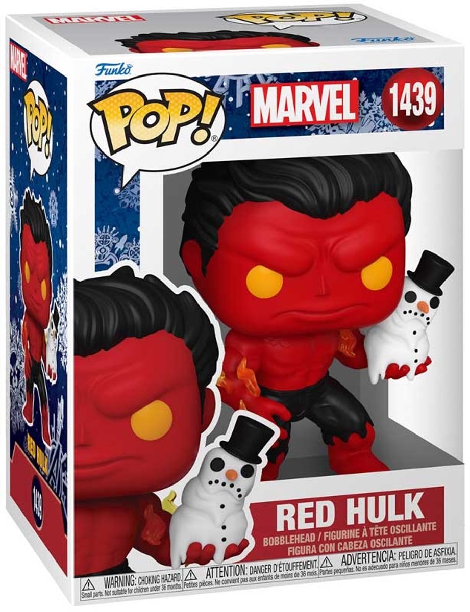   Pop! Marvel: Holiday - Red Hulk