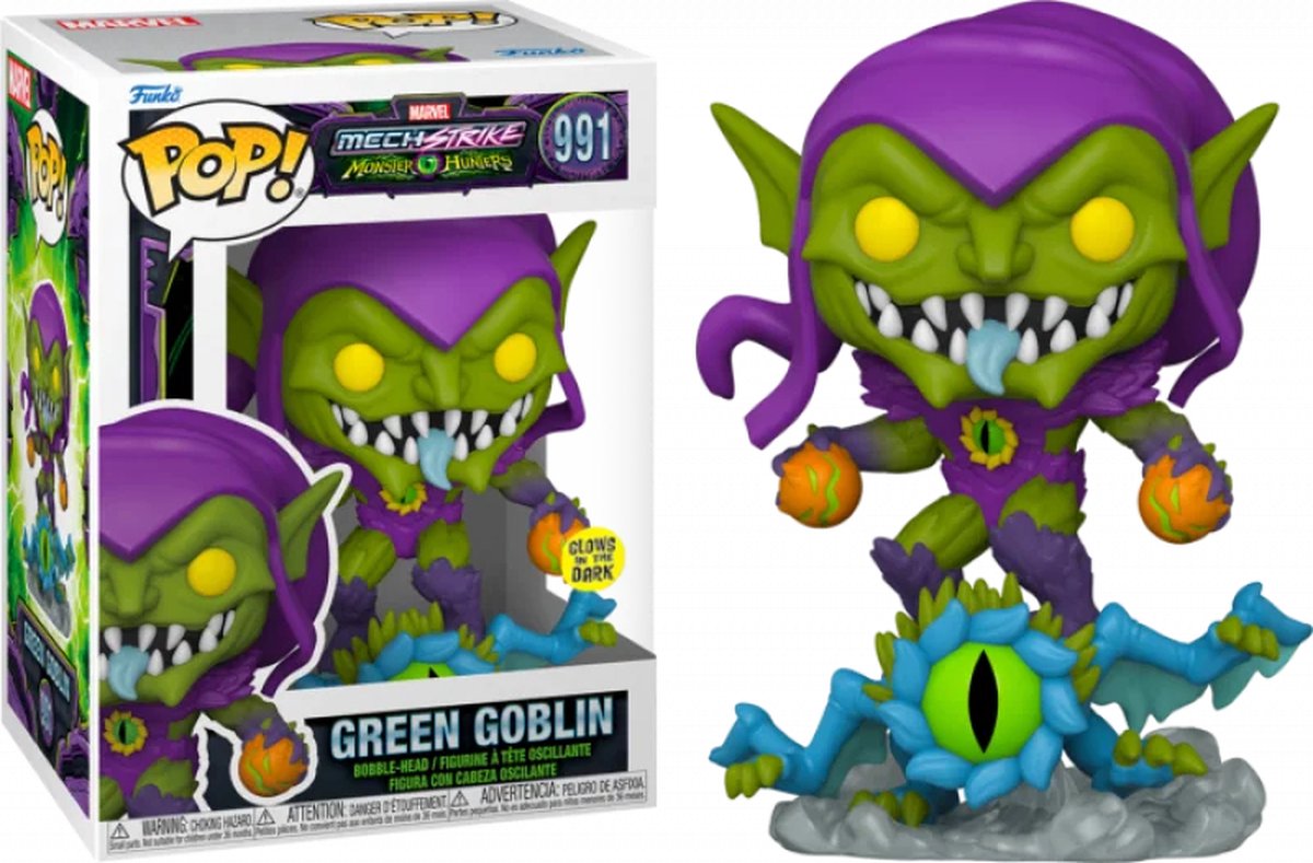   Pop! Monster Hunters - Green Goblin (Glow In The Dark)