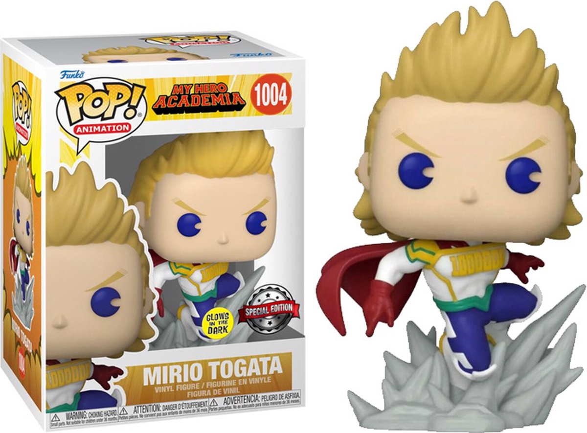   Pop! My Hero Academia - Mirio Togata Hero Suit Glow in the Dark Exclusive