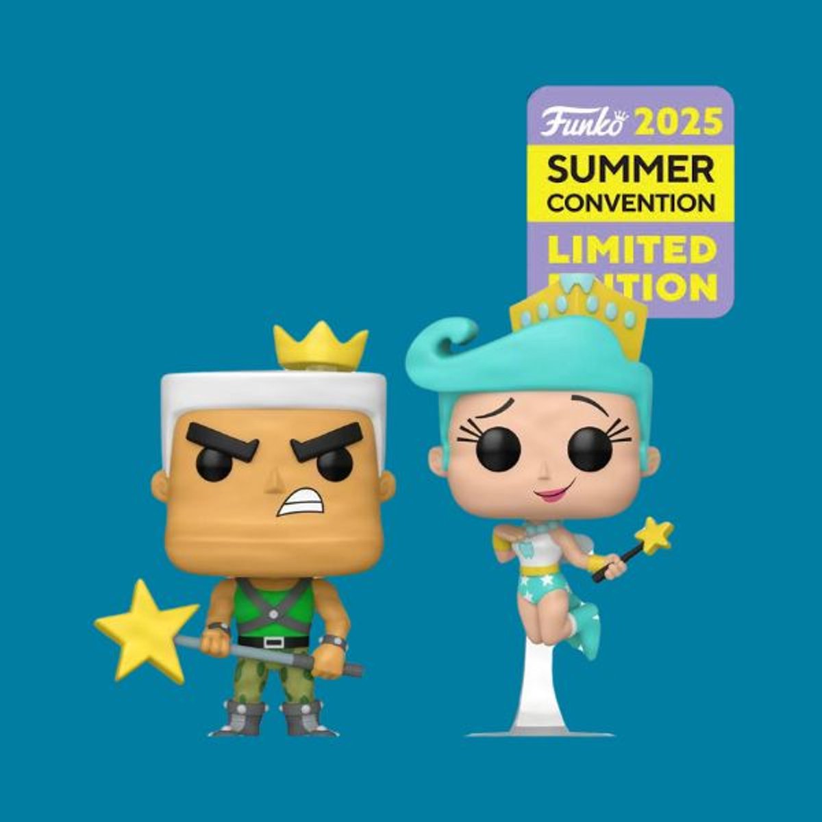   Pop! Nickelodeon: Fairly Odd Parents - Jorgen Von Strangle & Tooth Fairy (2025 Summer Convention Exclusive)