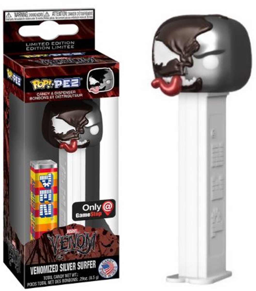   Pop! PEZ - Venomized Silver Surfer GameStop Exclusive