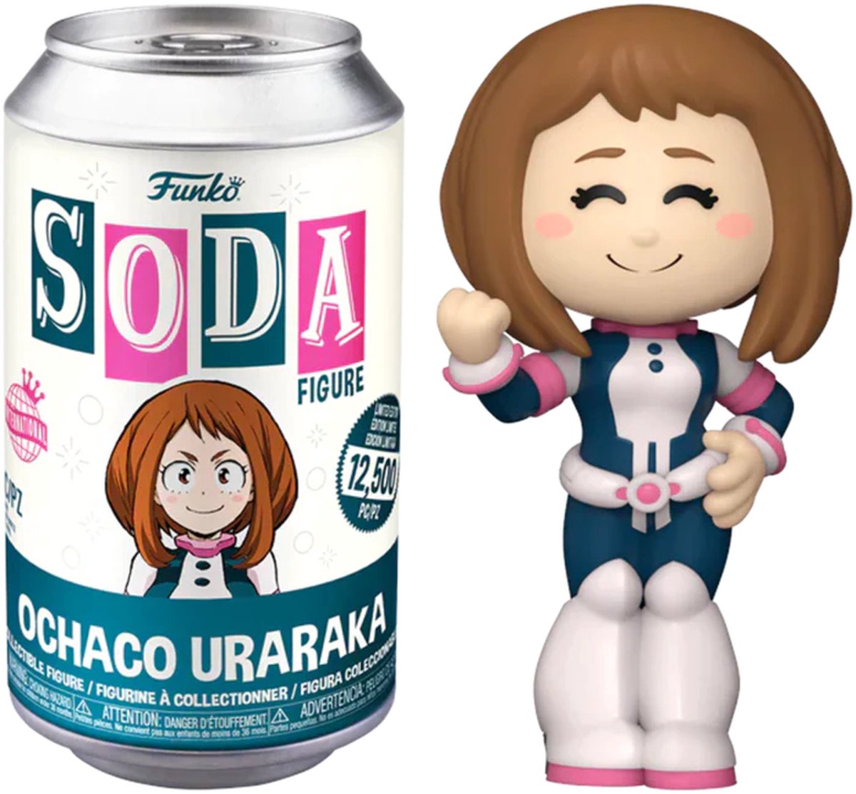   Pop! Soda My hero Academia Ochaco Uraraka 12.500 PCS Chanse of Chase