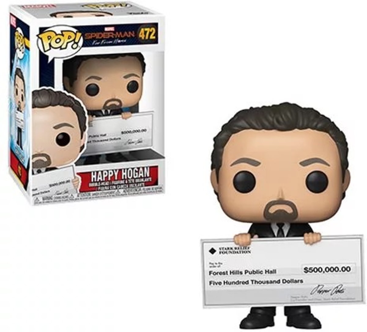   Pop! Spider-Man Far from Home Happy Hogan Vinyl Figure