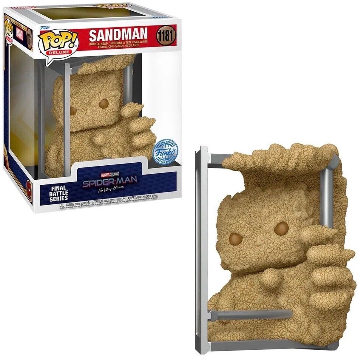   Pop! Spider-Man: No Way Home - Sandman Final Battle Series Build-A-Scene Deluxe