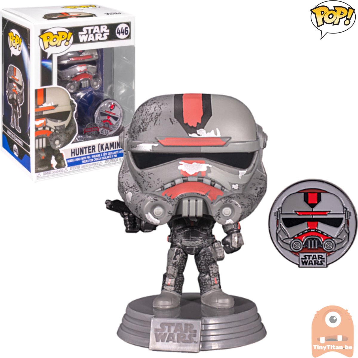   Pop! Star Wars: Across The Galaxy - Hunter Kamino Bad Batch Exclusive