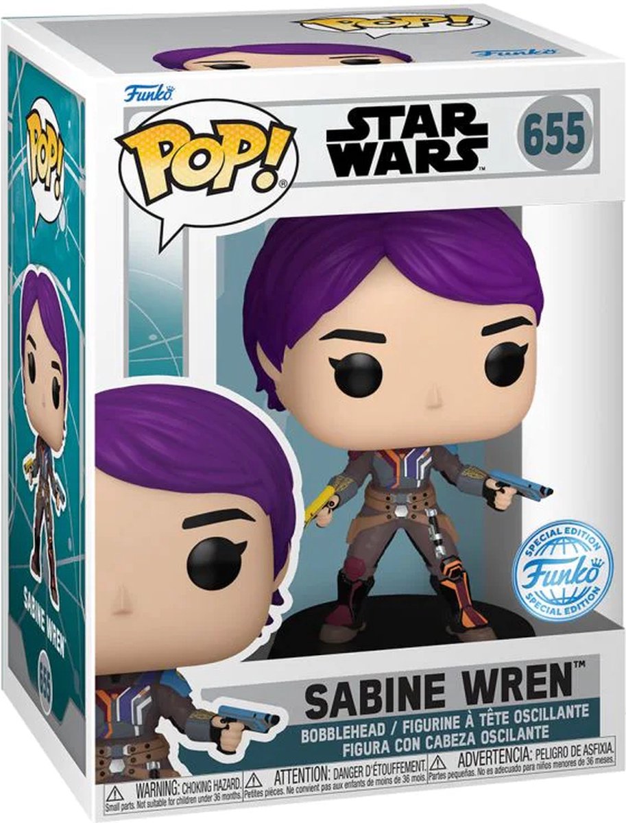   Pop! Star Wars Ahsoka - Sabine Wren US Exclusive 655