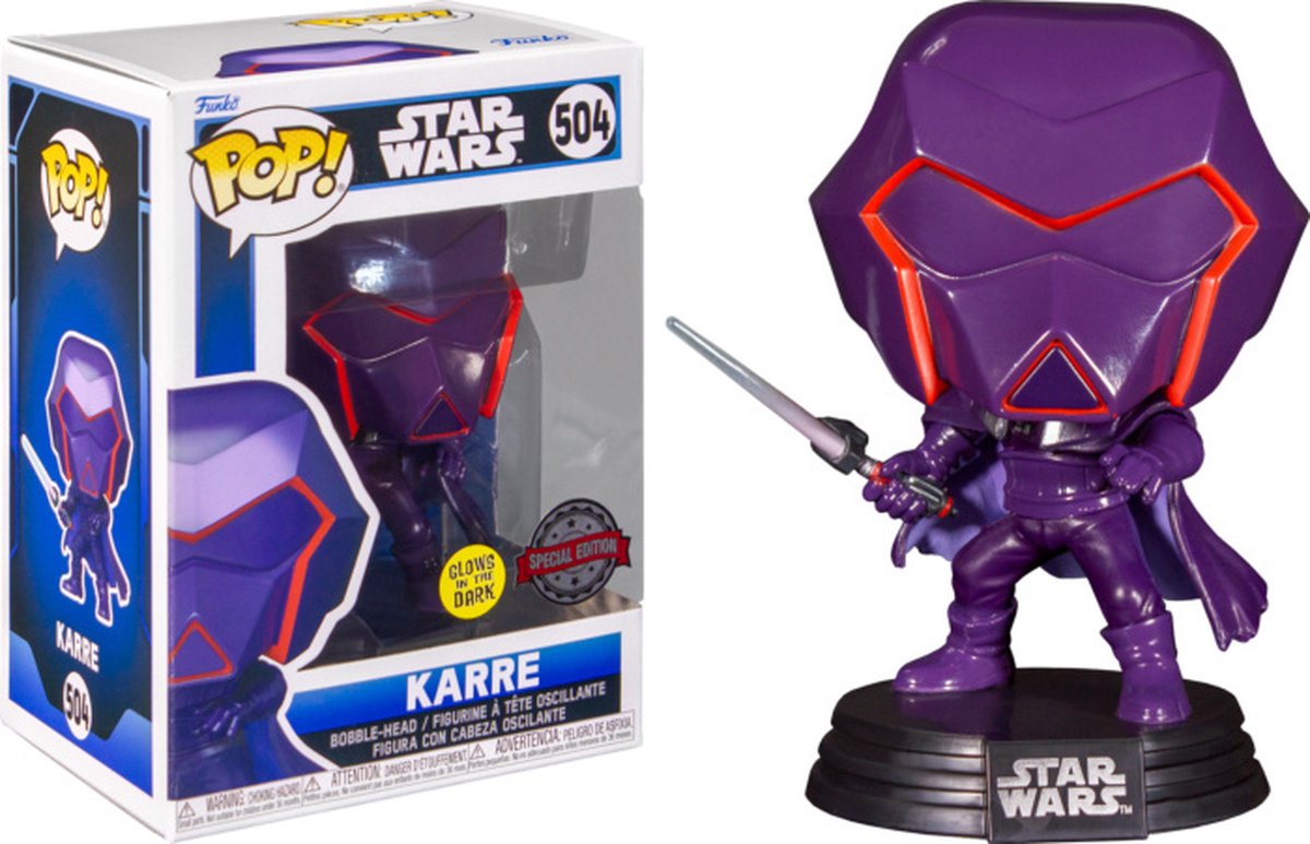   Pop! Star Wars: Visions - Karre Glow in the Dark Exclusive