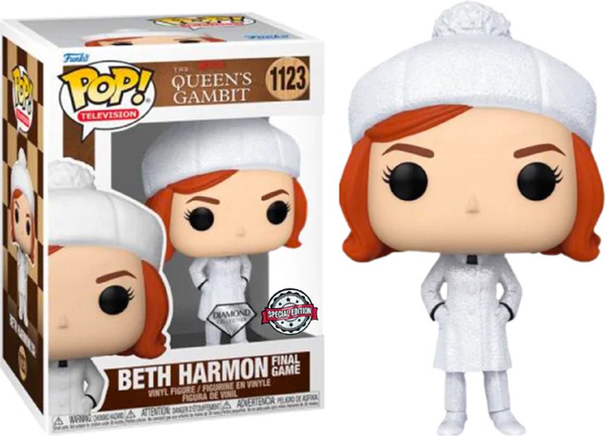   Pop! TV: The Queens Gambit - Beth Harmon Diamond Glitter Exclusive
