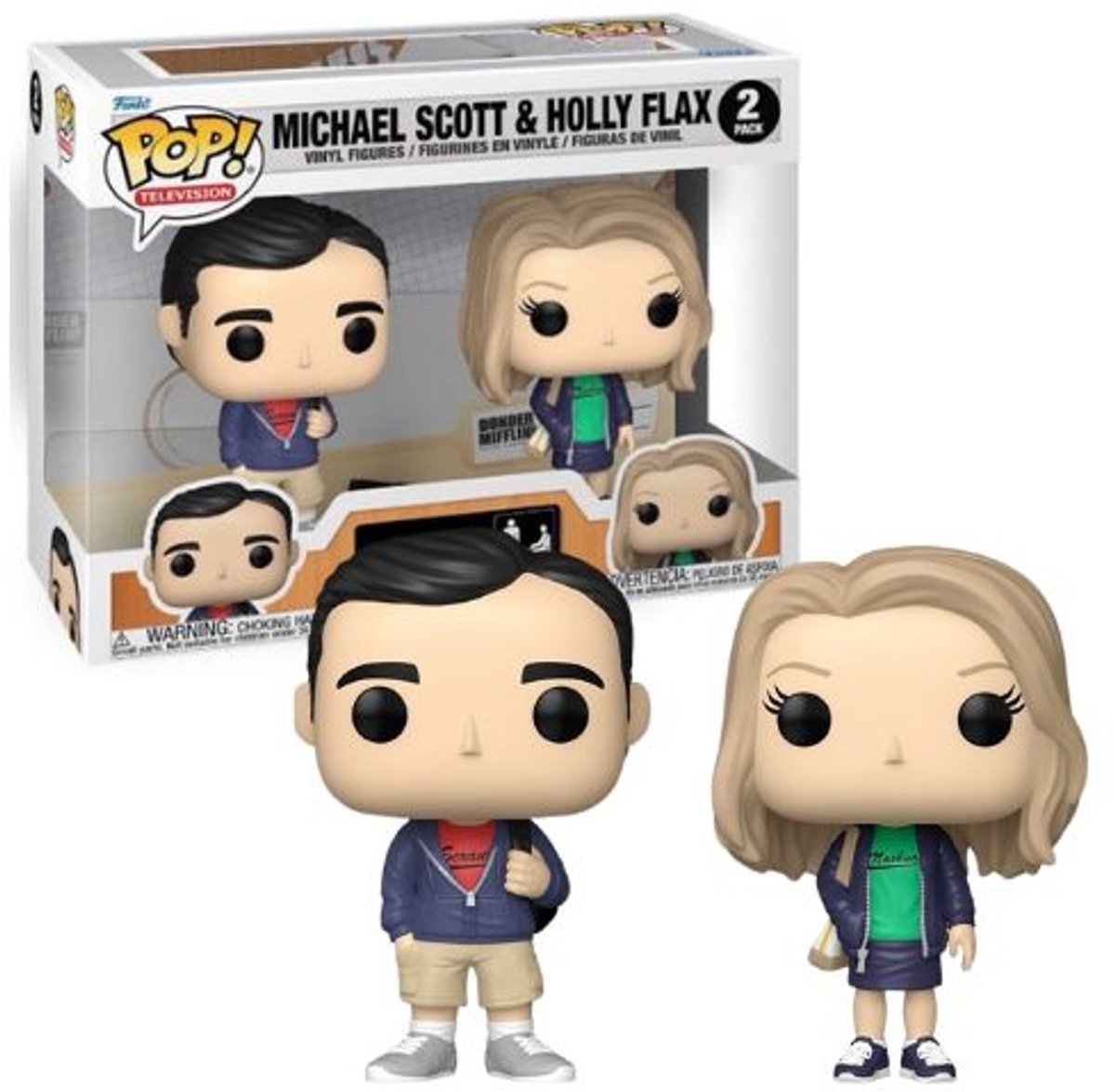   Pop! Television: The Office - Michael Scott & Holly Flax 2-pack