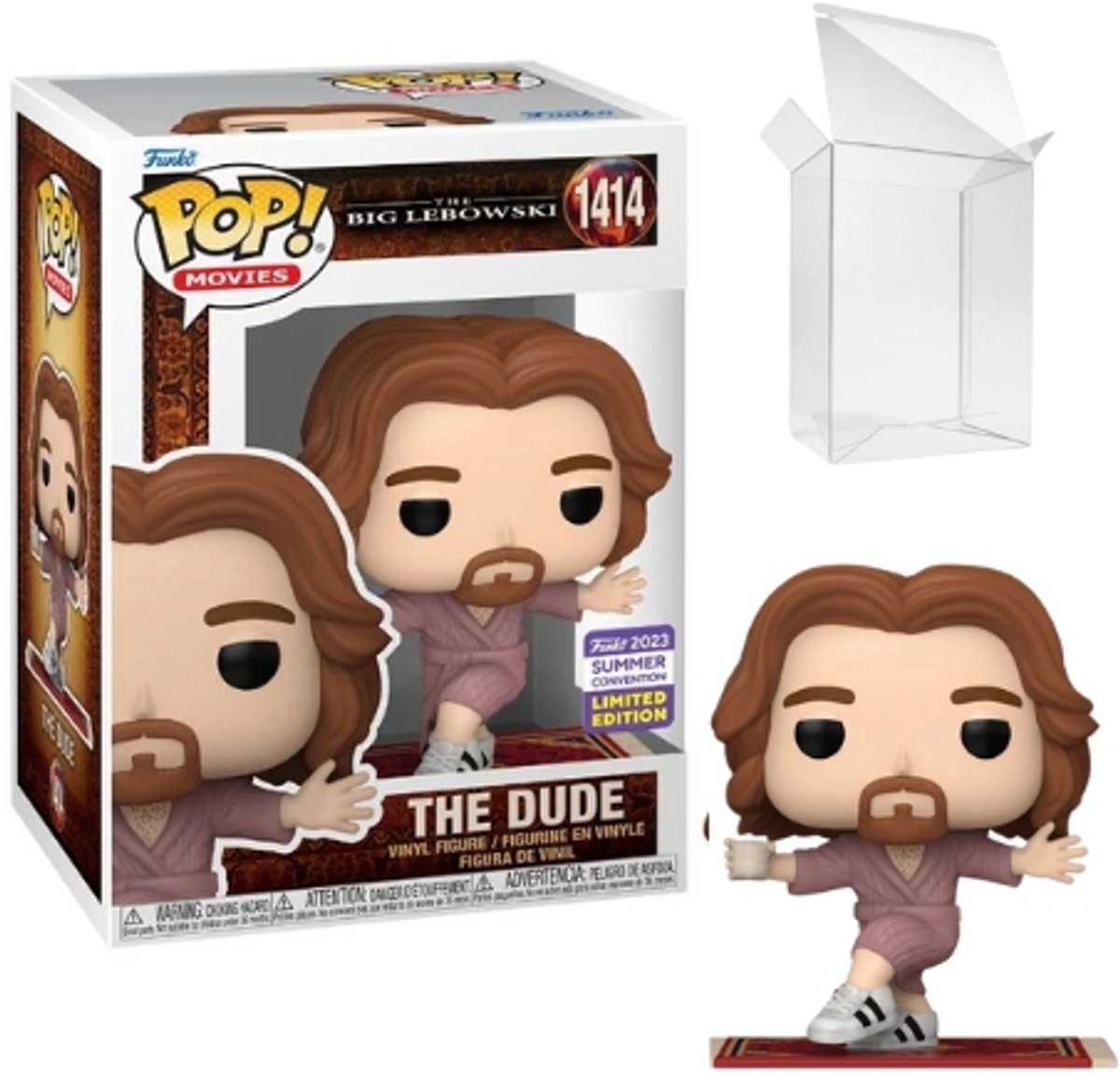  Pop! The Big Lebowski - The Dude Pop! Vinyl Figure (2023 Summer Convention Exclusive)