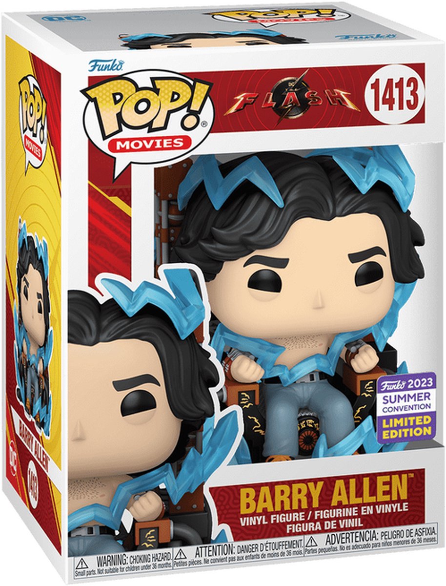   Pop! The Flash (2023) - Barry Allen Pop! Vinyl Figure (2023 Summer Convention Exclusive)