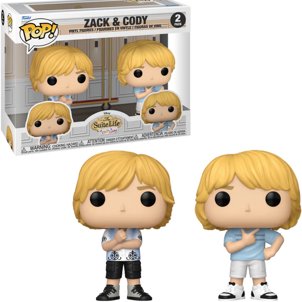   Pop! The Suite Life - Zack & Cody 2-pack