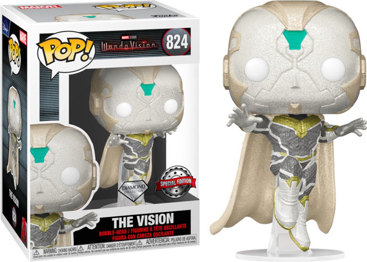   Pop! WandaVision - The Vision Diamond Glitter Exclusive