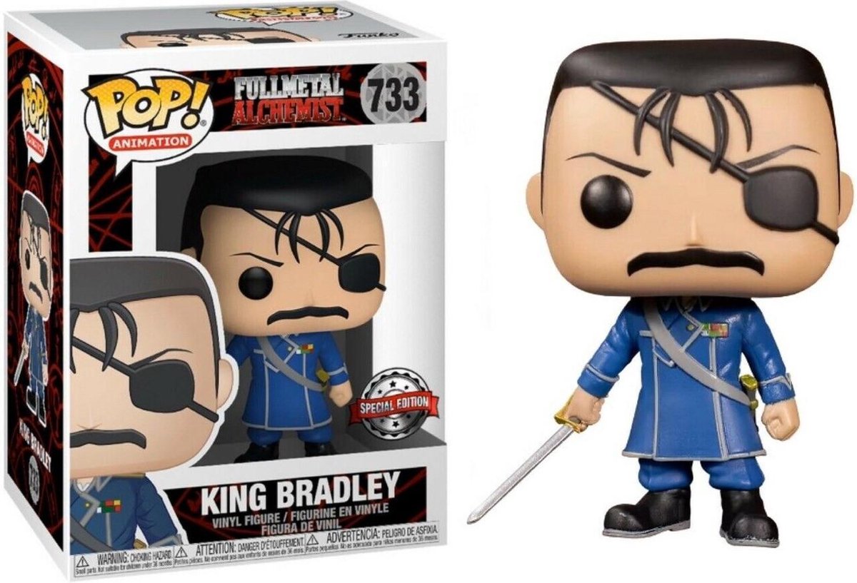   Pop Animation: Fullmetal Alchemist - King Bradley 733 Special Edition